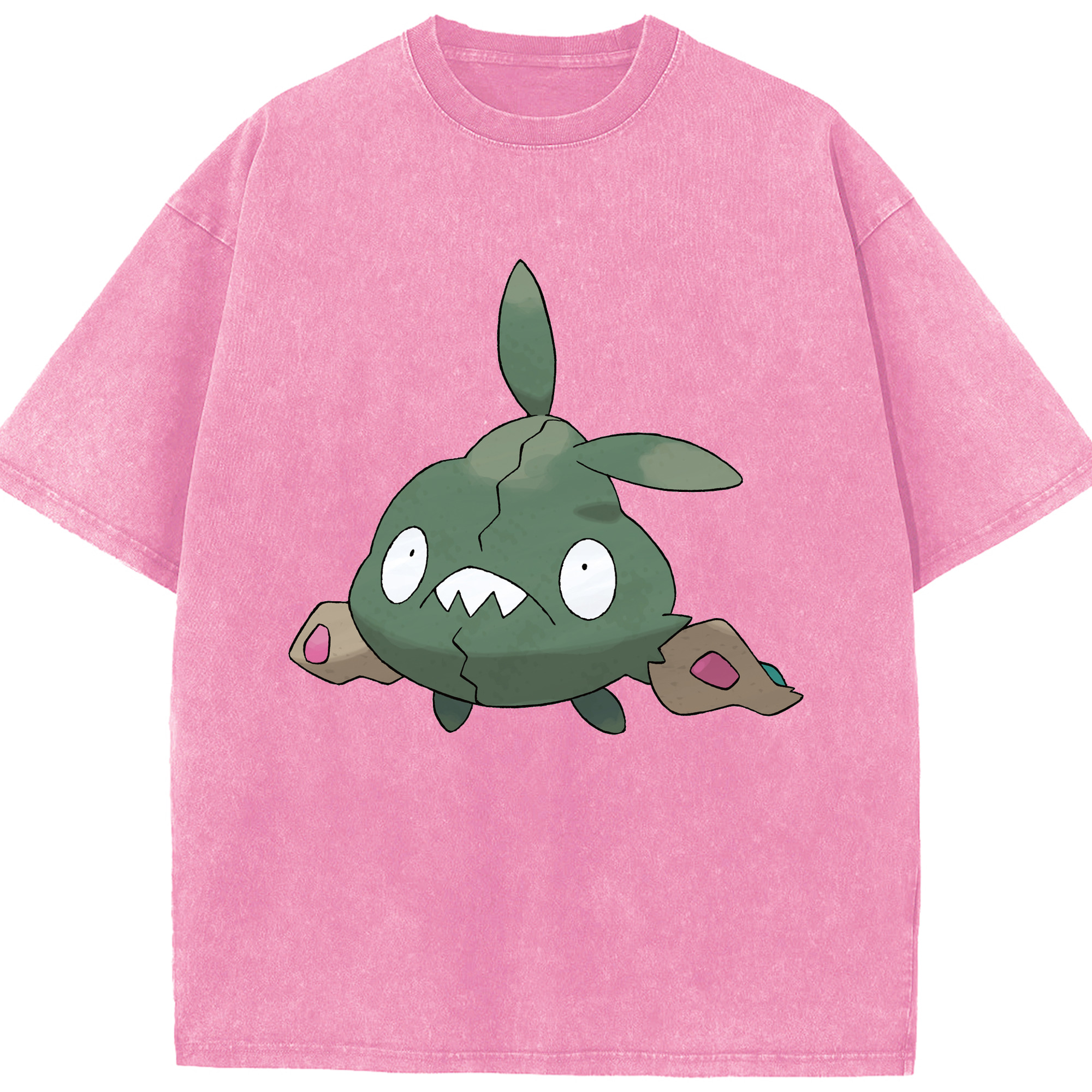 （画像用） ポケットモンスター Pokémon 綿100% ヴィンテージ風 半袖Tシャツ（フロントプリント）